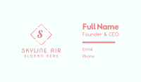 Stamp Business Card example 1