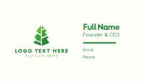 Green Tree Business Card example 2