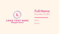 Macaroon Business Card example 3