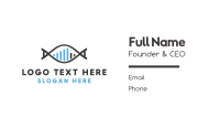 Genetic Signal Business Card Design