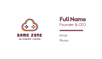 Game Cloud Business Card Image Preview