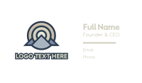 Teepee Business Card example 4