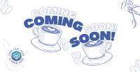 Cafe Coming Soon Facebook Ad