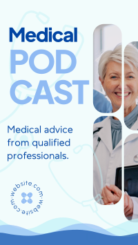 Medical Podcast Instagram Reel Design