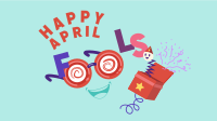 April Fools Glasses Facebook Event Cover