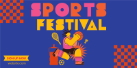 Go for Gold on Sports Festival Twitter Post