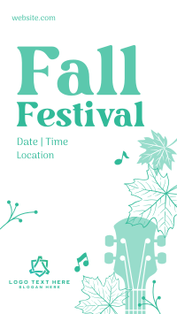 Fall Festival Celebration Facebook Story