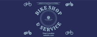 Bike Shop and Service Facebook Cover