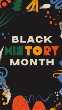 Black History Celebration Instagram Story Design