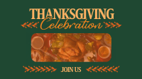 Thanksgiving Party Animation Design