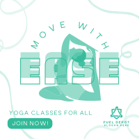 Simple Yoga Class  Instagram Post Image Preview