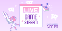 Feminine Game Stream Twitter Post