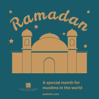 Muslim Temple Instagram Post Design