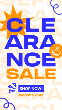 Clearance Sale Scribbles Instagram Reel Image Preview