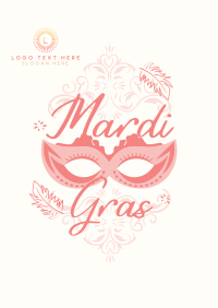 Decorative Mardi Gras Poster