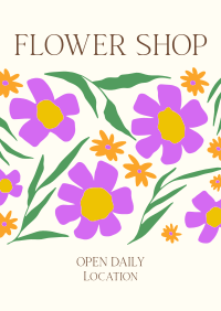 Flower & Gift Shop Poster