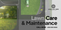 Lawn Care & Maintenance Twitter Post