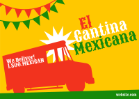 El Cantina Mexicana Postcard