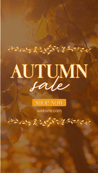Special Autumn Sale  Instagram Story