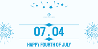 Celebrate Fourth of July Twitter Post