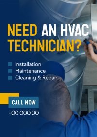 HVAC Technician Flyer