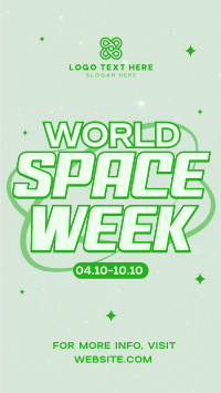 Y2K Space Week Facebook Story