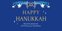 Celebrating Hanukkah Twitter Post