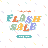 Flash Sale Multicolor Instagram Post