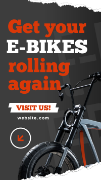 Rolling E-bikes Instagram Reel Image Preview