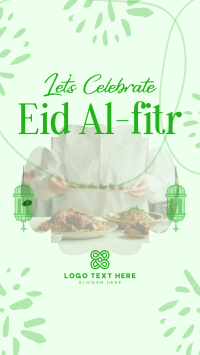 Eid Al Fitr Greeting Instagram Story