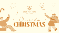 Cheers to Christmas Facebook Event Cover