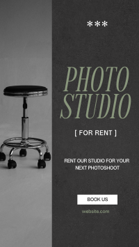 Photo Studio Minimalist Instagram Reel Design