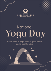 There's Yoga Poster