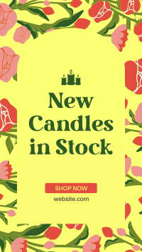 New Candle Collection Instagram Story