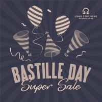 Celebrate Bastille Day Instagram Post
