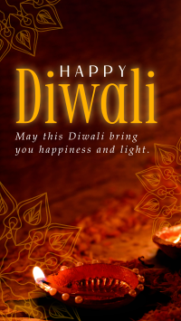 Diwali Light Festival Instagram Reel Image Preview