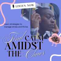 Find Calm Podcast Instagram Post