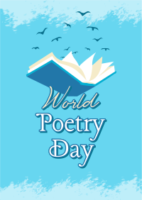 Happy Poetry Day Flyer