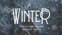 Winter Greetings Animation