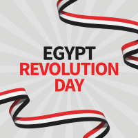 Egypt Revolution Day Linkedin Post