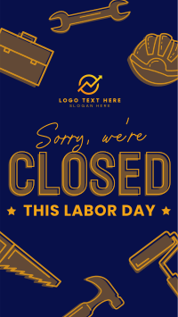 Closed for Labor Day Instagram Story