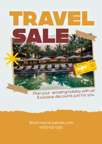 Exclusive Travel Discount Poster