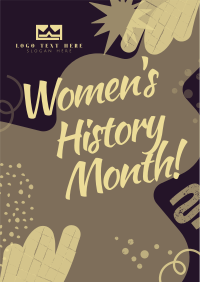 Happy Women's Month Poster