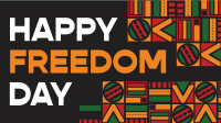 South African Freedom Celebration Animation