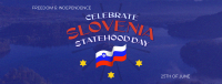 Slovenia Statehood Celebration Facebook Cover Design