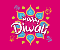 Diwali Festival Greeting Facebook Post