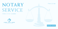 Legal Notary Twitter Post