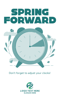 Daylight Clock Facebook Story Design