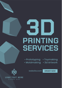 3d Printing Business Flyer