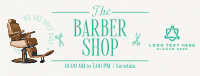 Editorial Barber Shop Facebook Cover